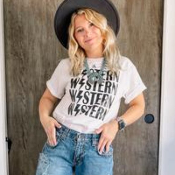 Western x4 Handmade Graphic Tee - Picture 7 of 7